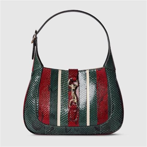 gucci jackie python bag|Jackie python handbag Gucci Red in Python .